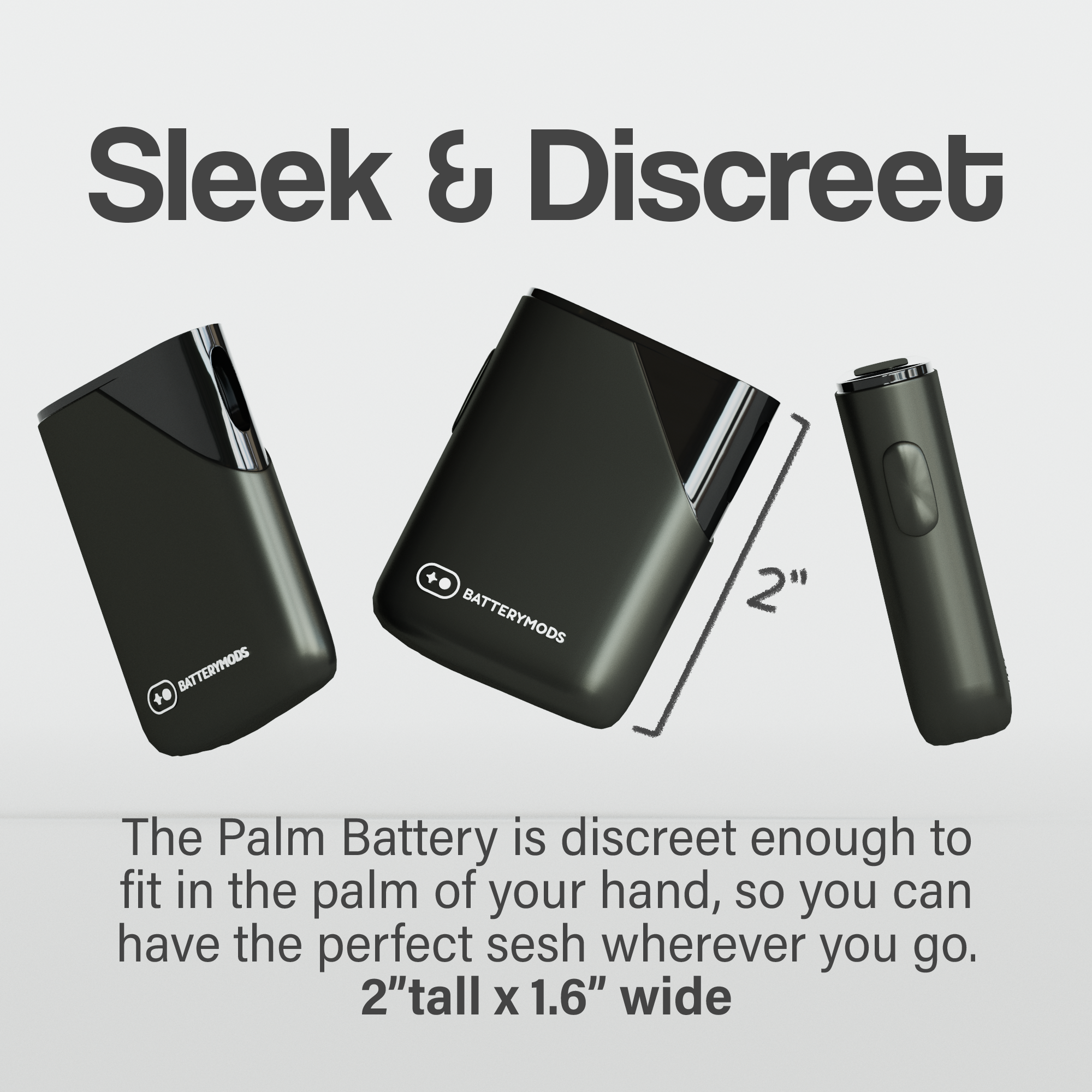 Soldering Tip Accessory with Palm Battery