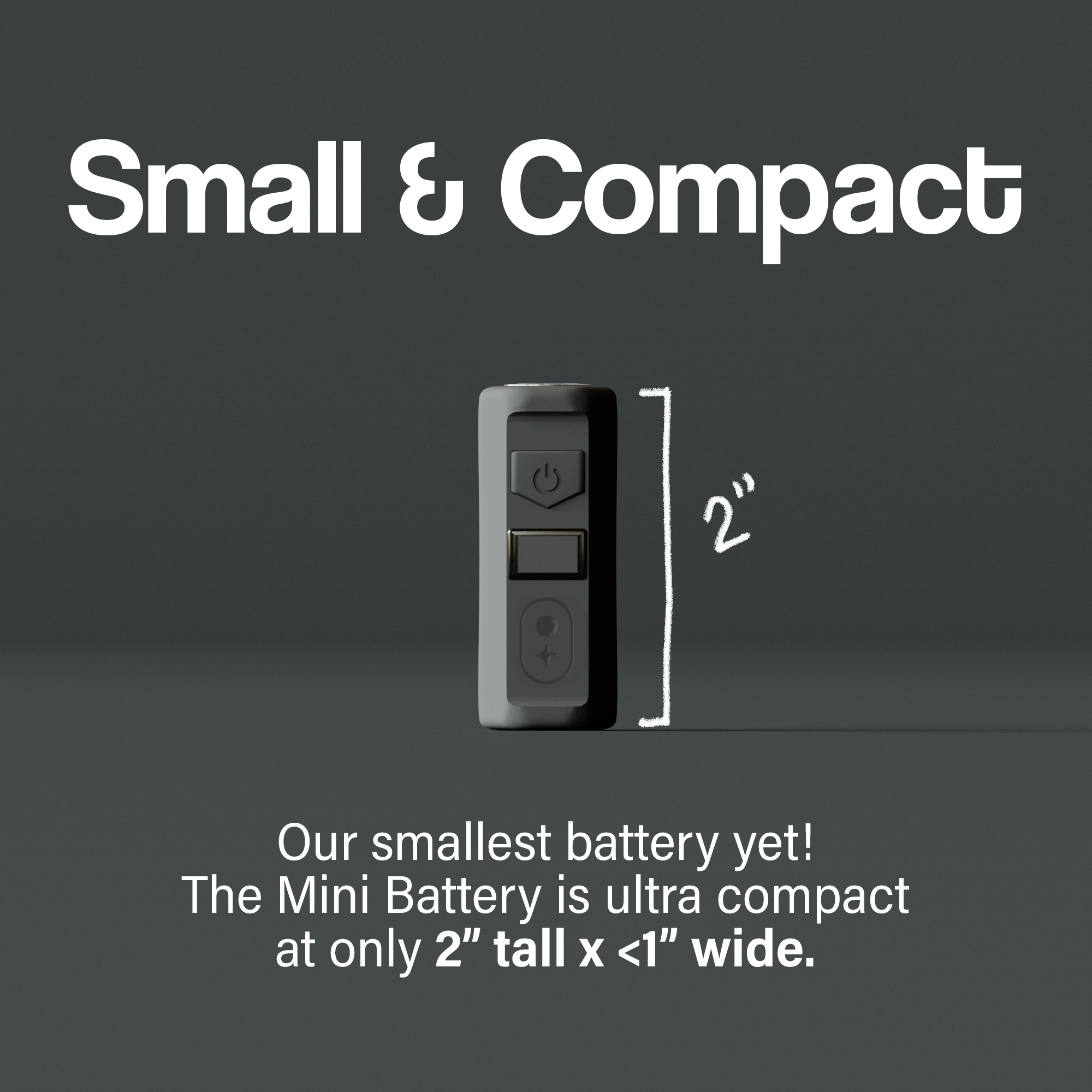 Light Tip Accessory with Mini Battery
