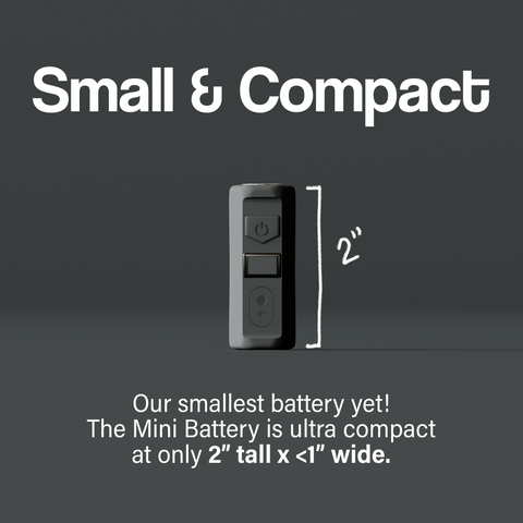 Light Tip Accessory with Mini Battery