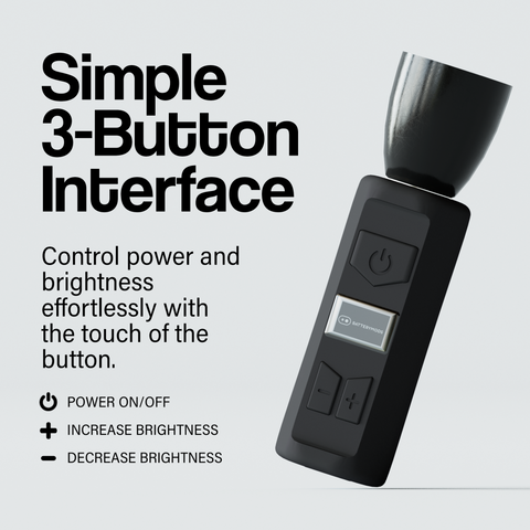 Flashlight Accessory with Mini Battery