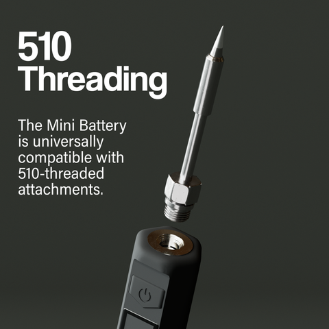 Soldering Iron Tip Accessory with Mini Battery