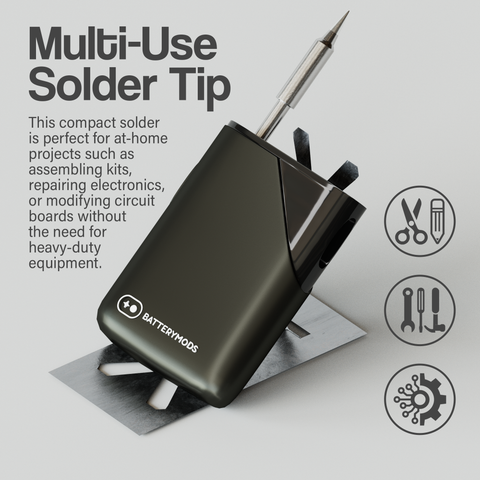 Versa Soldering Iron Accessory with Palm Battery