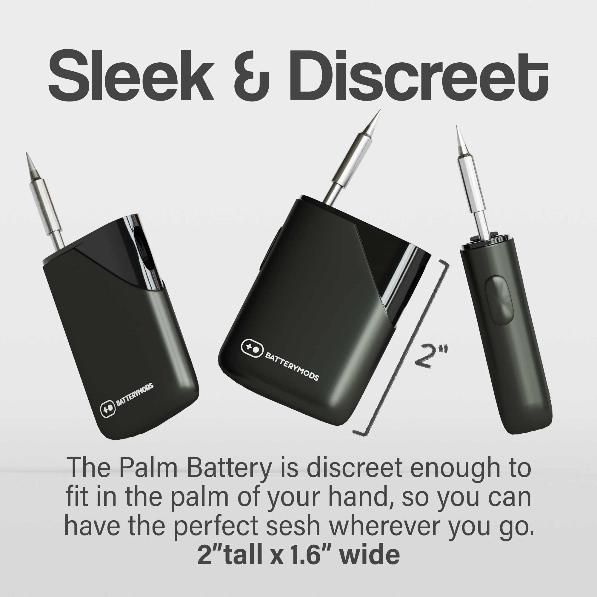 Versa Soldering Iron Accessory with Palm Battery
