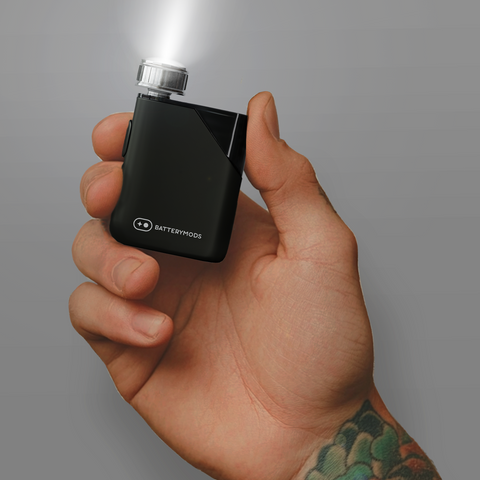 Light Tip Accessory with Palm Battery