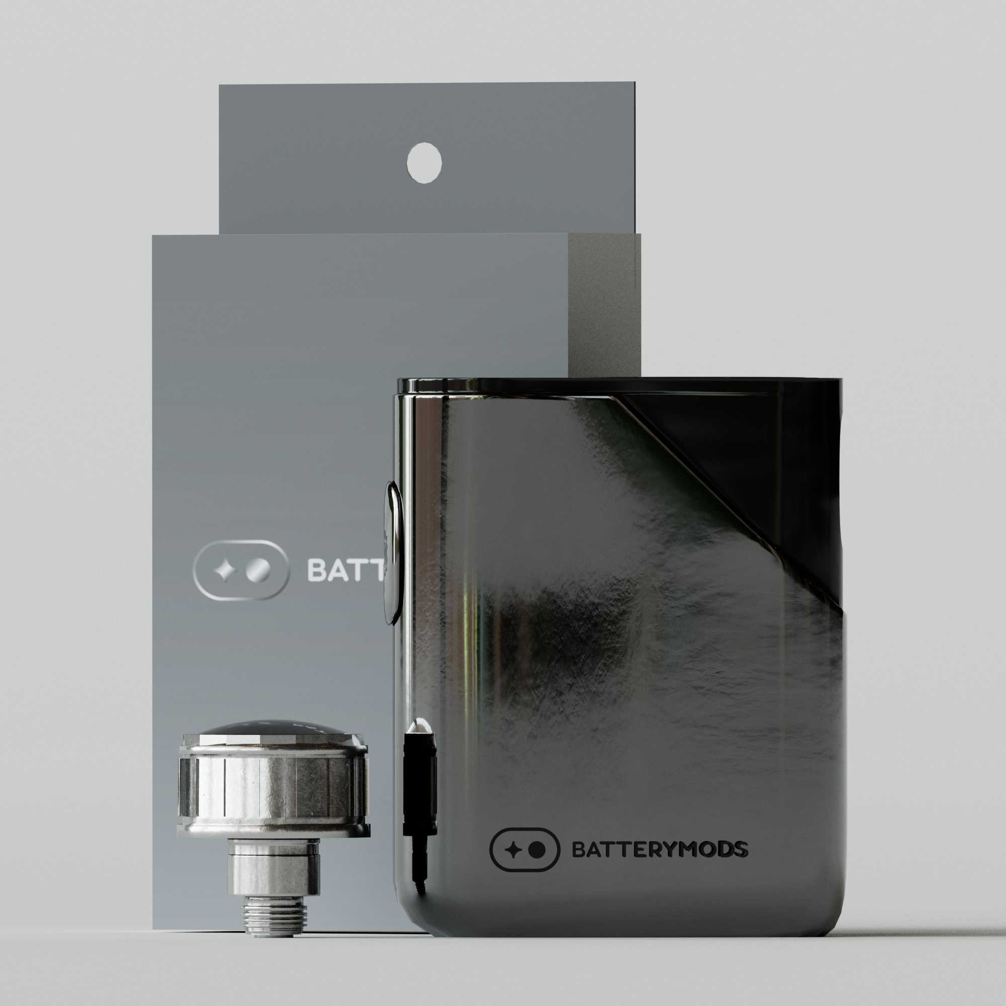 Light Tip Accessory with Palm Battery